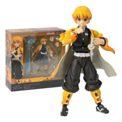 Boneco Ação Demon Slayer Figma 522-dx Zenitsu Agatsuma
