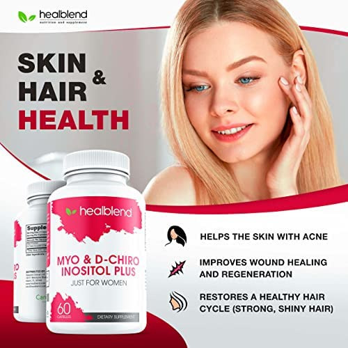 Myo & D-chiro Inositol Plus Supplement Blend, Equilíbrio Ho - Imagem 2