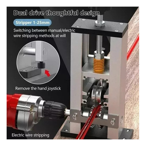 Decapador De Fios Portátil, Descascador De Fios Manual - Imagem 5