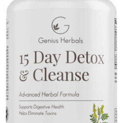Herbais Genius Detox E Limpeza - Ajuda A Eliminar Toxinas, A
