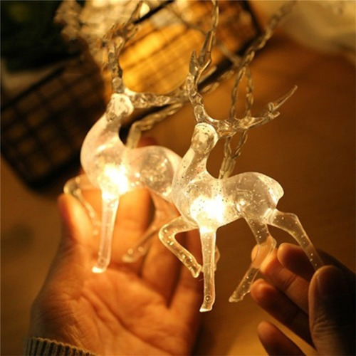 Led String Lights Decoração De Janela Guirlanda De Natal - Imagem 4