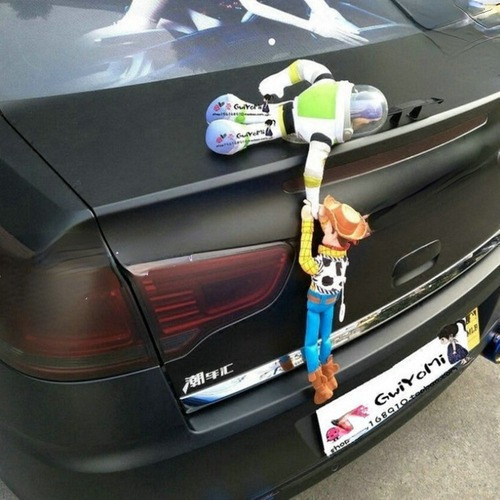Buzz Lightyear Rescue Woody Decoração De Porta-malas De - Imagem 3