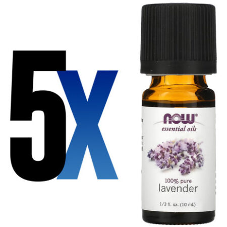 Óleo De Lavanda Now Foods 10ml 100% Puro Importado 5un - Imagem 2