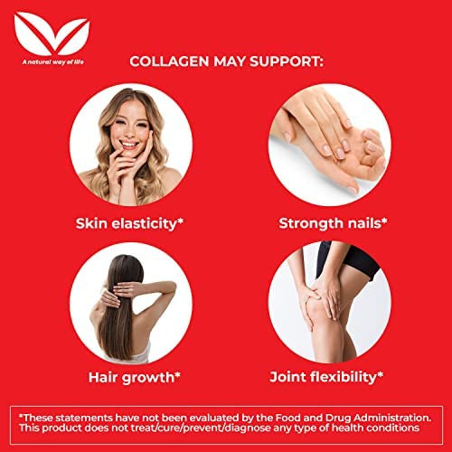 Suplementos De Colágeno Hidrolisado Full Life - Pílulas De - Imagem 4
