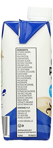 Orgain Whey Protein Shake Baunilha, 11 Onças - Imagem 4