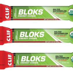 Bloks De Tiro Clif - Melancia Salgada - Mastigações De Energ