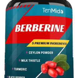 Cápsulas De Extrato De Berberina 4250 Mg, Suprimento Para 4