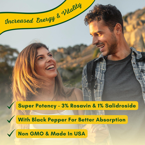 Nutrionn Rhodiola Rosea - 500mg - 180 Cápsulas Veganas - 3% - Imagem 2