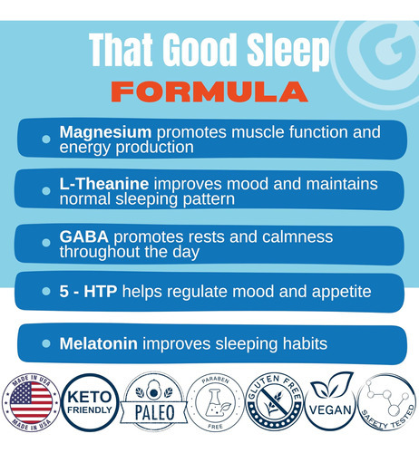 That Good Supp Co - That Good Sleep Night Time Sleeping Aid - Imagem 2