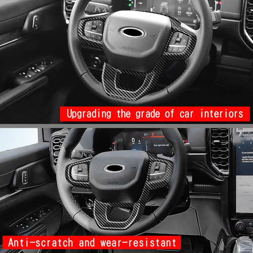 Capa Decorativa Para Volante De Carro Ranger 2023 Trim In - Imagem 2