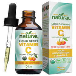 Por Que Não Suplemento De Gotas De Vitamina C Líquida Orgâni