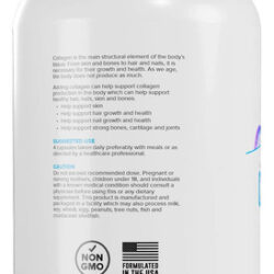 Porções Mestre Colágeno 3000mg - 120 Cápsulas, Não -ogm, Pel