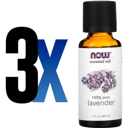 Óleo Lavanda 30ml Now Foods Essencial Puro Importado 3un - Imagem 2