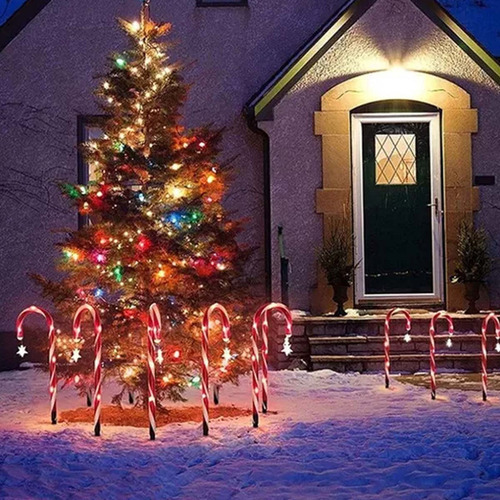 8 Luzes De Jardim De Natal De Bengala De Natal De Jardim - Imagem 2