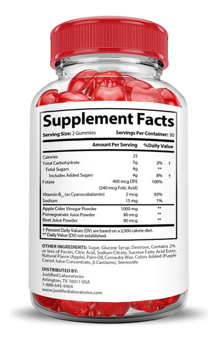Activboost Keto Acv Gummies Fórmula Avançada 1000mg Active B - Imagem 4