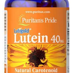 Puritanos Pride Lutein 40mg Com Zeaxantina, Suporta A Saúde