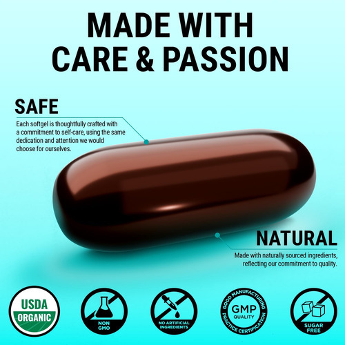 Suplemento Nattokinase 4000 Fu Orgânico Com Óleo De Krill An - Imagem 5