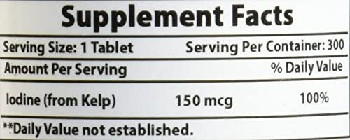 Melhor Suplemento Natural De Algas, Comprimido De 150 Mcg, - Imagem 7
