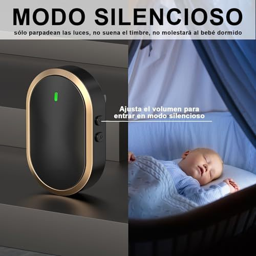 Para Campainha Sem Fio Impermeável De 300m 1 Transmissor 2 - Imagem 7