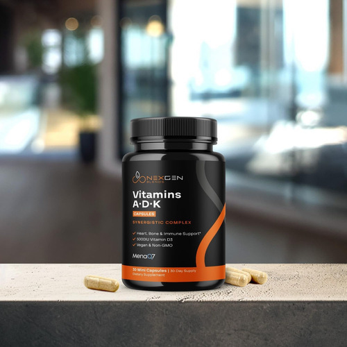 Suplemento Vitamínico Adk De Alta Absorção - Vitamina Vegana - Imagem 4