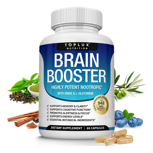 Toplux Brain Supplement Nootropic ' Brain Pills Vitamina Com