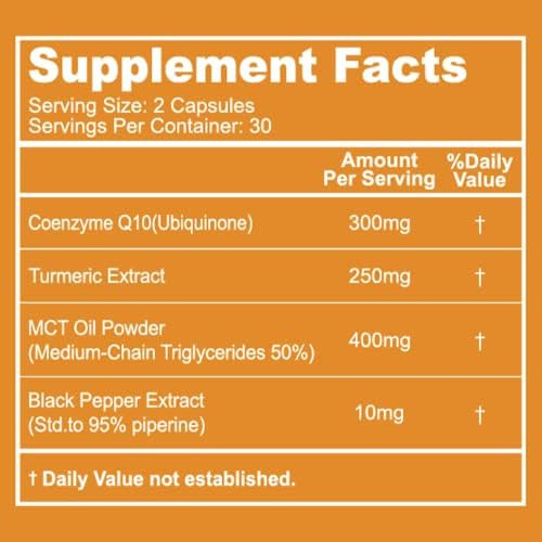 Eazgoo Coqmg Capsules, Suplemento Vegano Para Produção De En - Imagem 2
