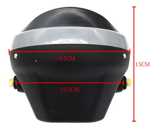 Lâmpada Led De Peças De Triciclo Elétrico Farol De Bici - Imagem 2