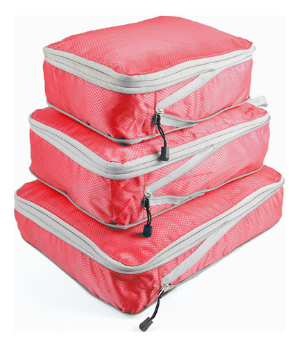Cubos Embalagem Compressão, Malas, Viagens Essenciais 3pcs - Imagem 12