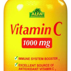 Alfa Vitamins Vitamina C Com Rose Hips Com 1000 Mg De Vitami