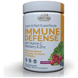 Country Farms Immune Defense Superfoods Drink Mix, Apoia A D