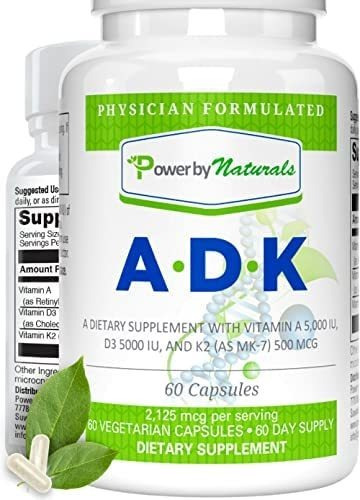 Suplementos Vitamínicos Power By Naturals Adk Com Vitamina - Imagem 7