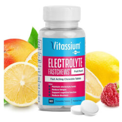 Vitassium Fastchews, Comprimidos De Eletrólitos Mastigáveis