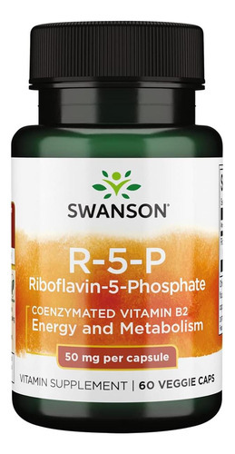 Swanson R-5-p (riboflavina-5-fosfato) - Suplemento De Vitami