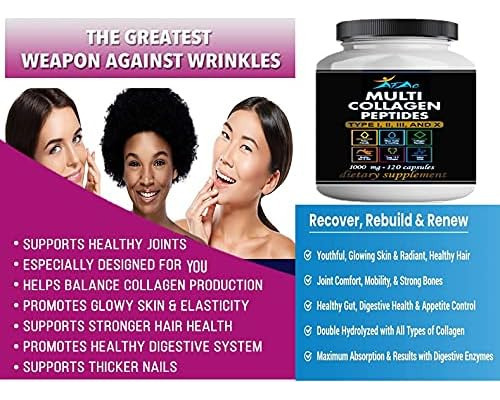 Vitamisan 2-pack Multi Collagen Plus Pills (tipo I, Ii, Iii, - Imagem 3