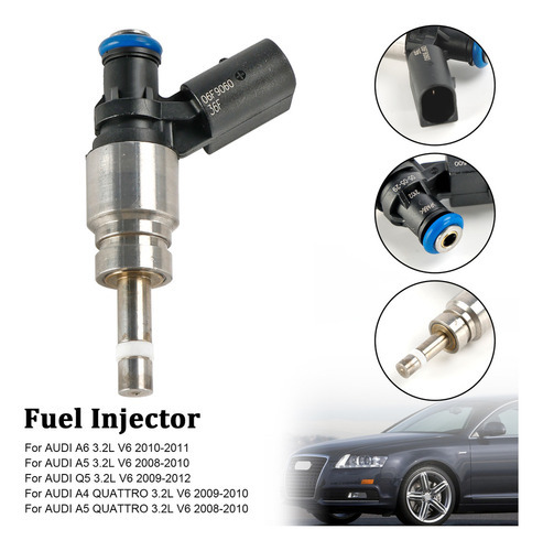 Injetor De Combustível 1 Unidade Para Audi Q5 A4 A5 A6 3,2 L - Imagem 7