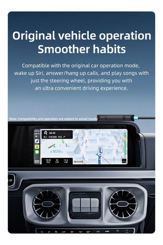 Streaming Box Automotivo Carro Multimídia Carplay ParaiPhone - Imagem 8