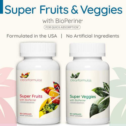 Suplemento Diário De Frutas E Vegetais Para Adultos - Super - Imagem 3