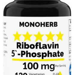 Monoherb Riboflavina 5-fosfato 100 Mg - 120 Cápsulas Vegetar