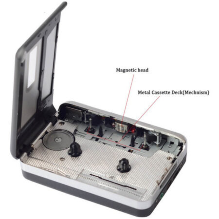 Leitor De Cassetes Usb, Conversor De Cassete Para Mp3 - Imagem 6