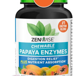 Zenwise Health Enzimas Digestivas De Mamão Com Bromelaína Pa
