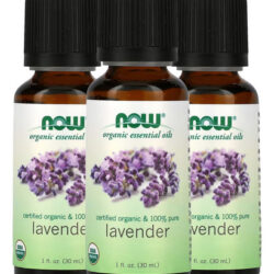 Óleo De Lavanda Now Foods 30 Ml Orgânico Importado 3un