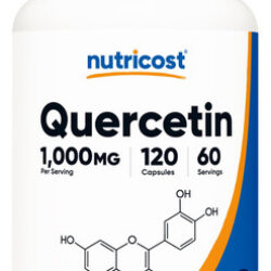 Suplemento Nutricost Quercetina 1000mg 120 Cápsulas
