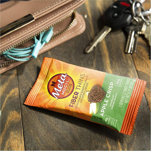 Pacotes Crocantes De Wafers De Fibra Metamucil, 2 Cada - Imagem 4