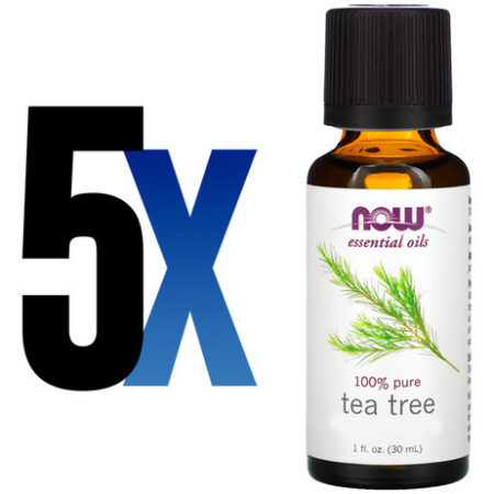 Óleo Essencial Melaleuca 30ml Now Foods Puro Importado 5un - Imagem 2