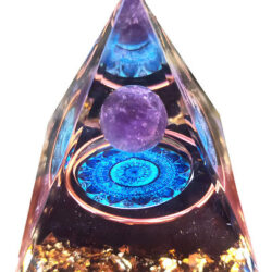 Desktop De Escritório Doméstico Blue Eye Crystal Energy Chip