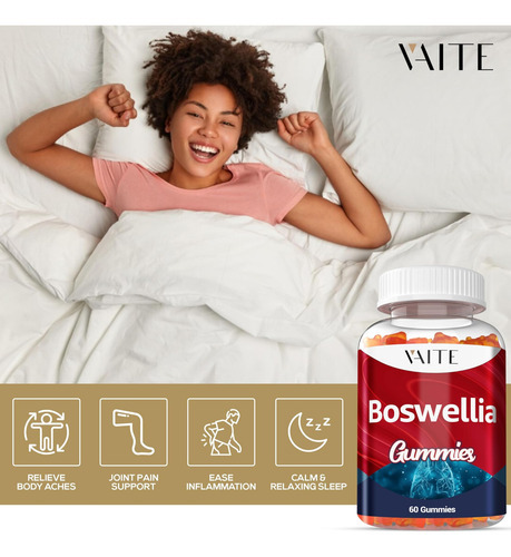 Gomas De Extrato De Boswellia Vaite - Suplemento Vegetariano - Imagem 2