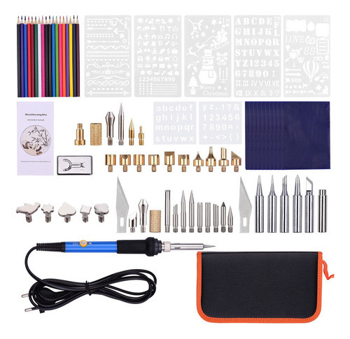 J 79pcs Kit De Ferramentas De Queima De Madeira - Imagem 5