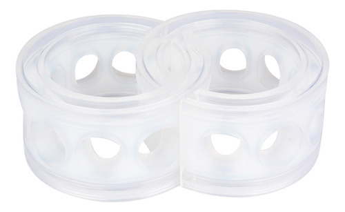 2 Peças De Retentor De Carro Transparente Tpe Spring Buffer - Imagem 7