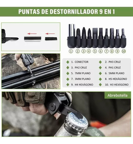 Ferramenta Multifuncional De Aço Inoxidável Para - Imagem 4