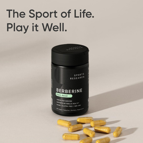 Sports Research Berberine - Herbal Ayurvedic Metabolic Healt - Imagem 7